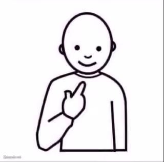 Guy Pointing at Himself