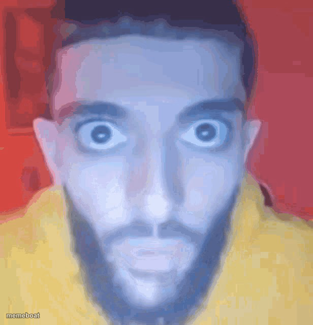 Guy staring at screen - meme generator image preview