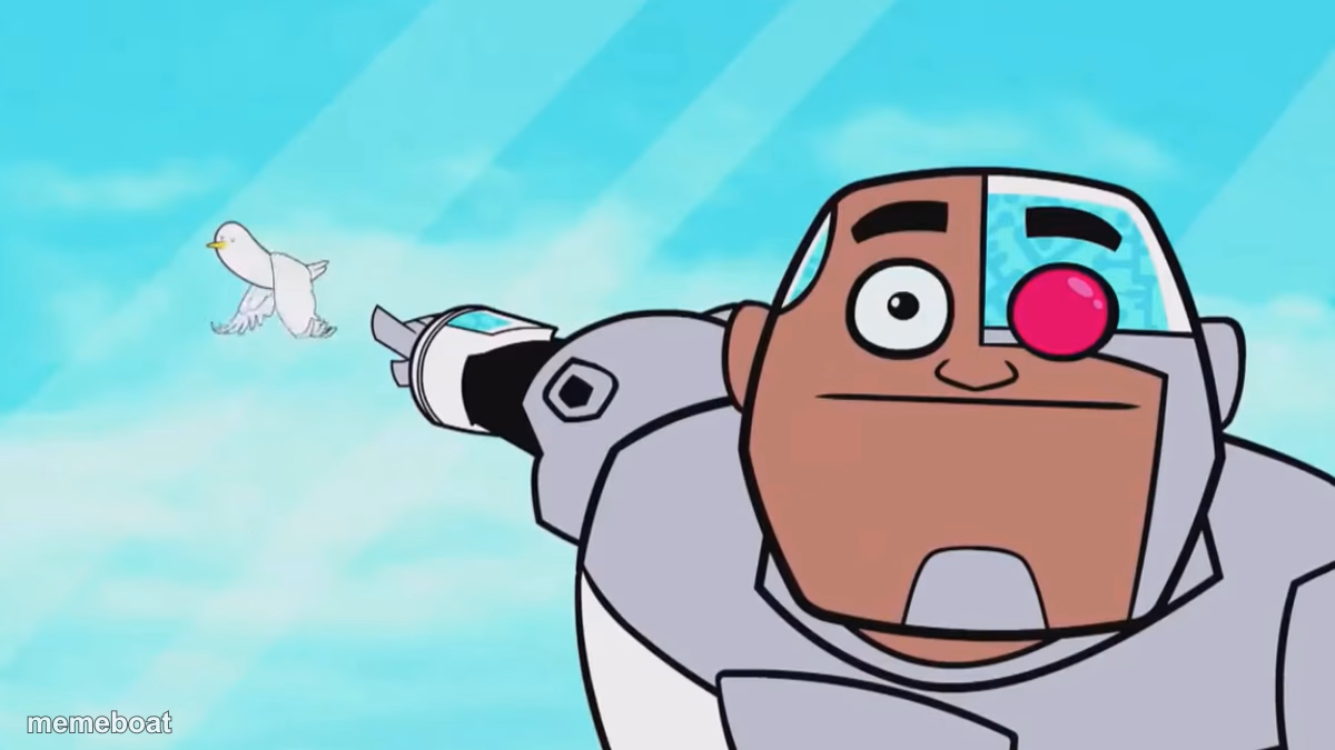 Guys look, a birdie - meme generator image preview
