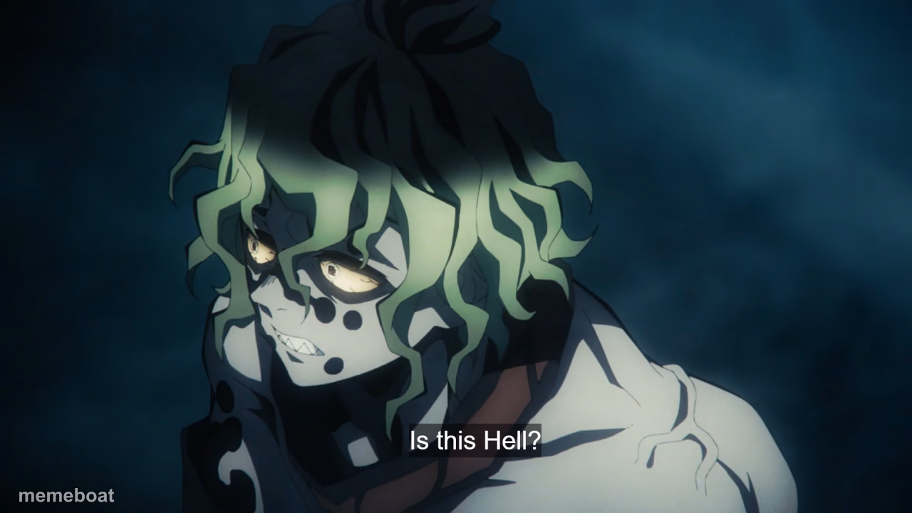 Gyutaro Is this place hell? - meme generator image preview