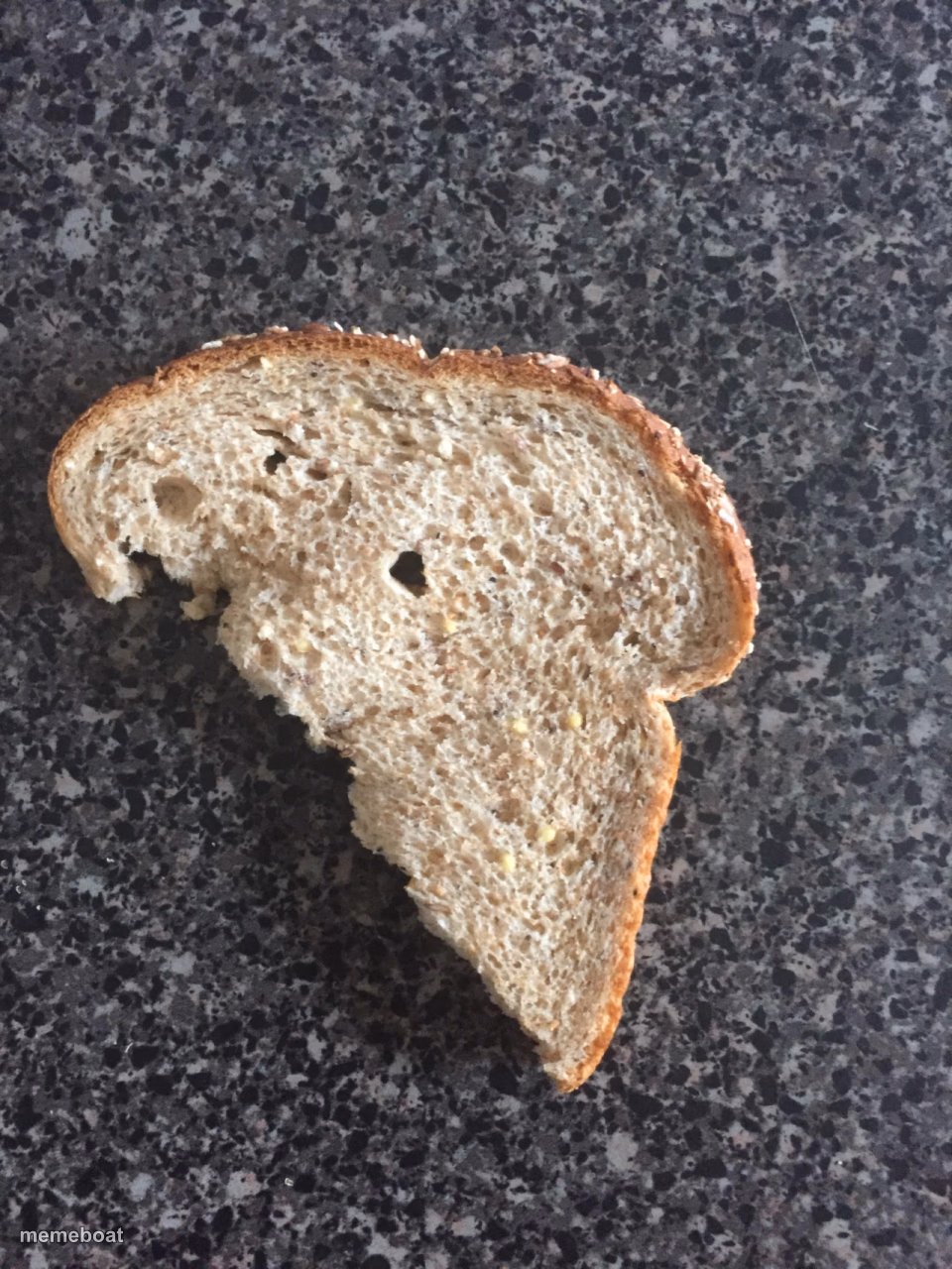 half eaten bread :3 - meme generator image preview
