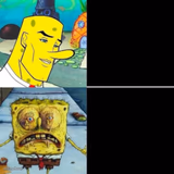 Handsome SpongeBob vs. Ugly SpongeBob