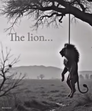 Hanged Lion