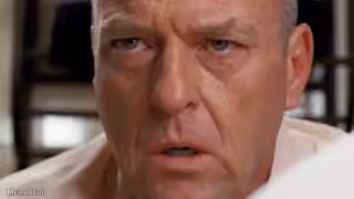 Hank on Toilet Realizing - Breaking Bad