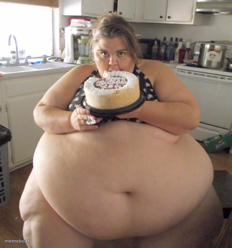 Happy Birthday Fat Girl - meme generator image preview