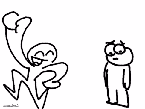 Happy guy, Sad guy - meme generator image preview