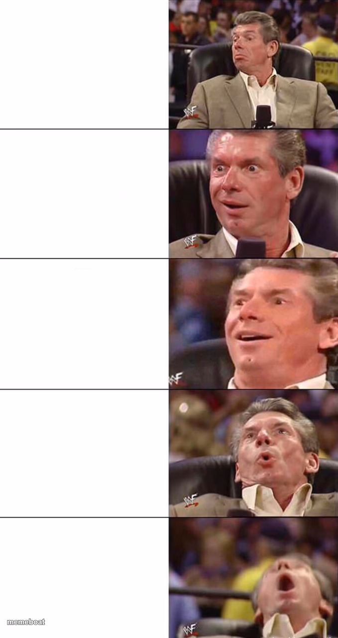 Happy, Happier, Happiest, Overly Happy, Pog - meme generator image preview