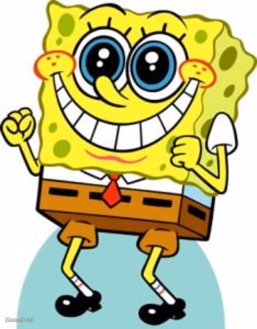 Happy Spongebob - meme generator image preview