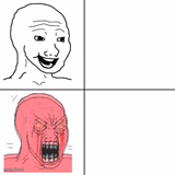 Happy vs Angry Wojak