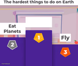 Hardest Things to do on Earth