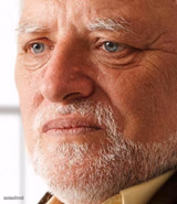 Harold can't hide his pain anymore