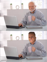 Harold goes young