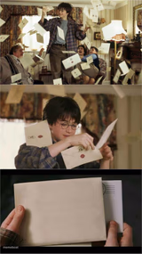 harry potter hogwarts letter