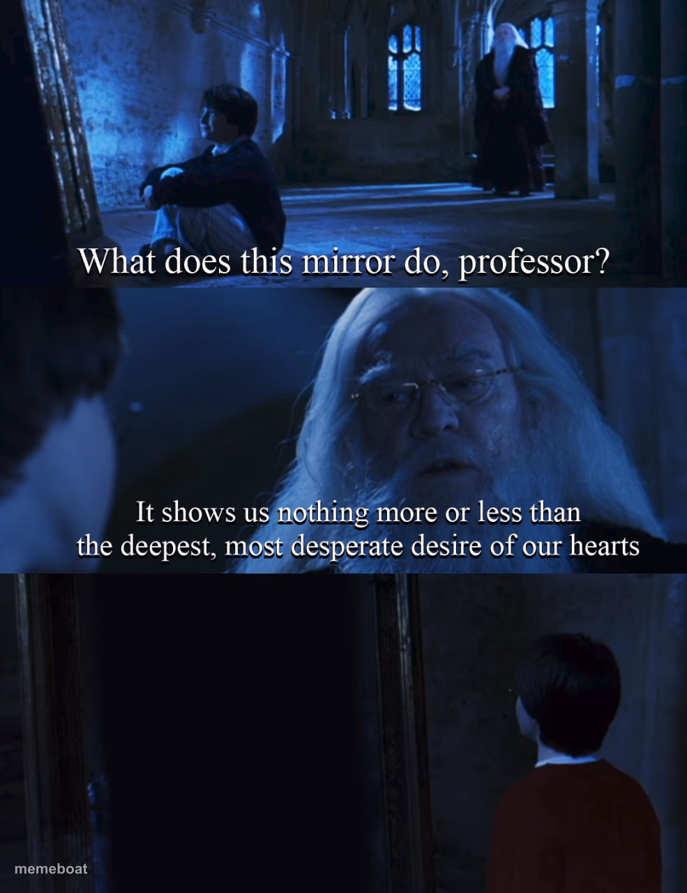 Harry potter mirror - meme generator image preview