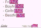 Has no end