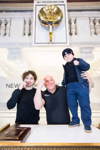 Hasbulla and Dana White at NYSE