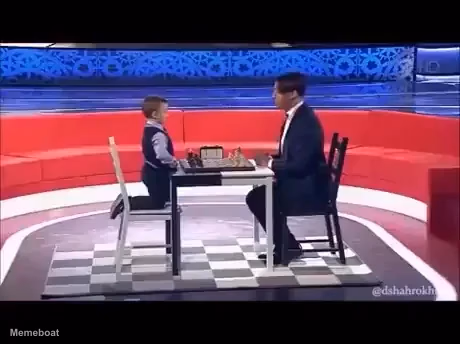 Hasbulla Playing Chess - meme generator image preview