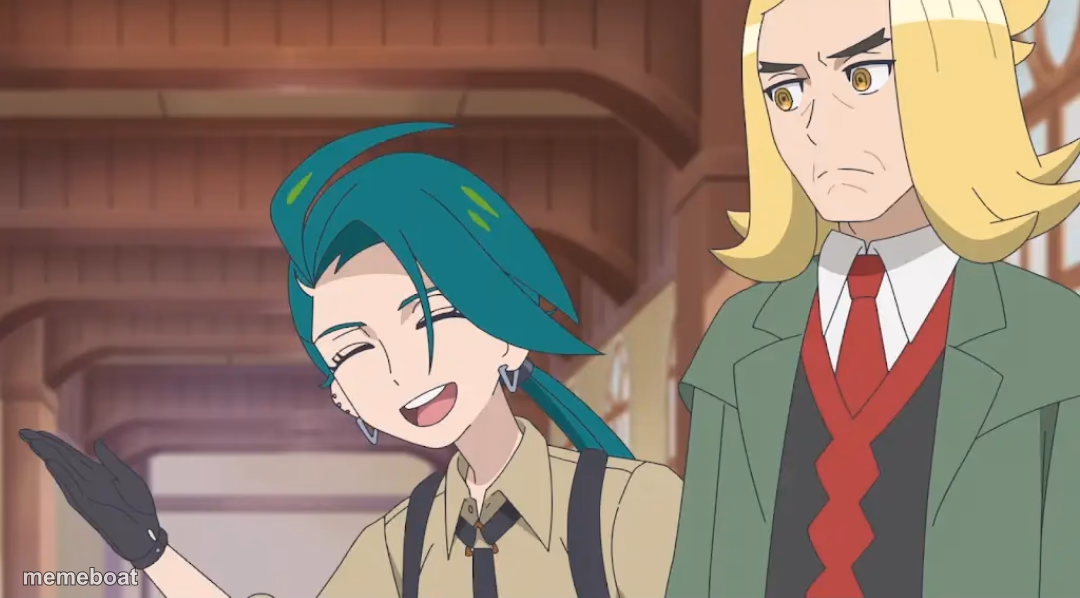 Hassel looking at Rika disappointed - meme generator image preview