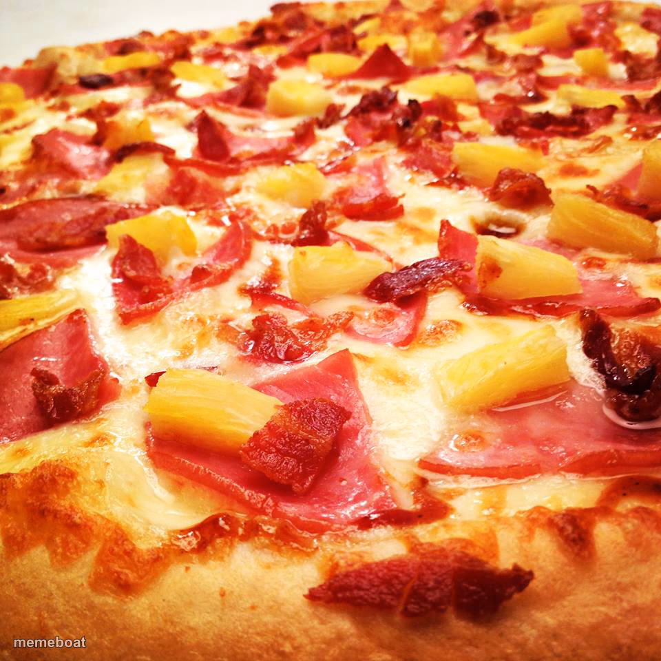 Hawaiian pizza - meme generator image preview