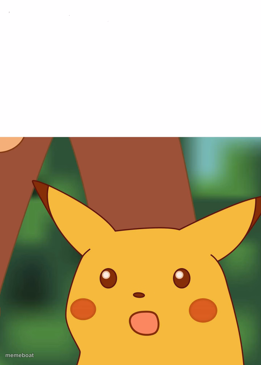 HD pikachu - meme generator image preview