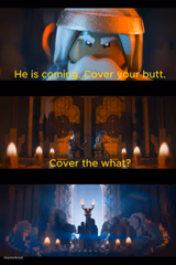 He is coming.