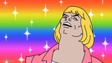 he man is on drugs