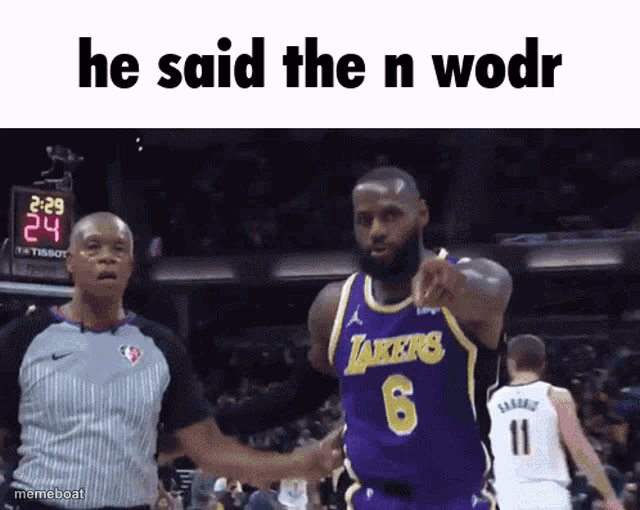 He said the n wodr - meme generator image preview