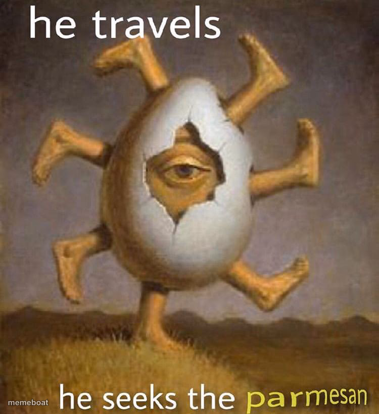 He seeks the parmesan - meme generator image preview