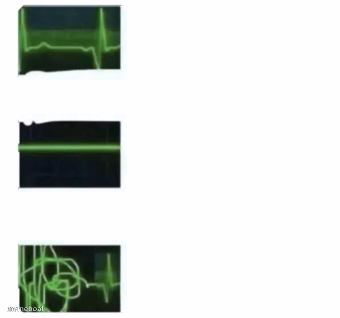 Heart beat goes INSANE - meme generator image preview