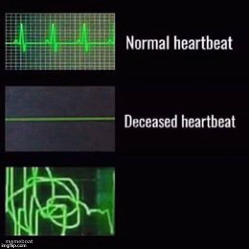 Heartbeat comparisons - meme generator image preview