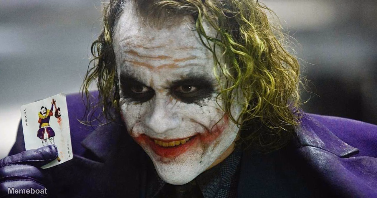 Heath Ledger Joker - meme generator image preview