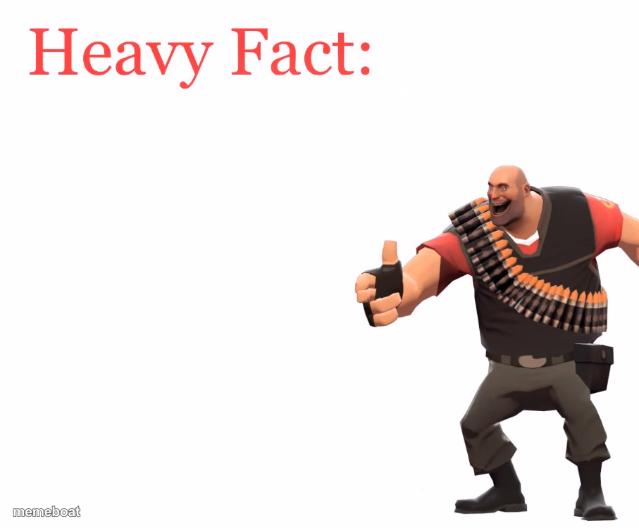 Heavy Fact - meme generator image preview