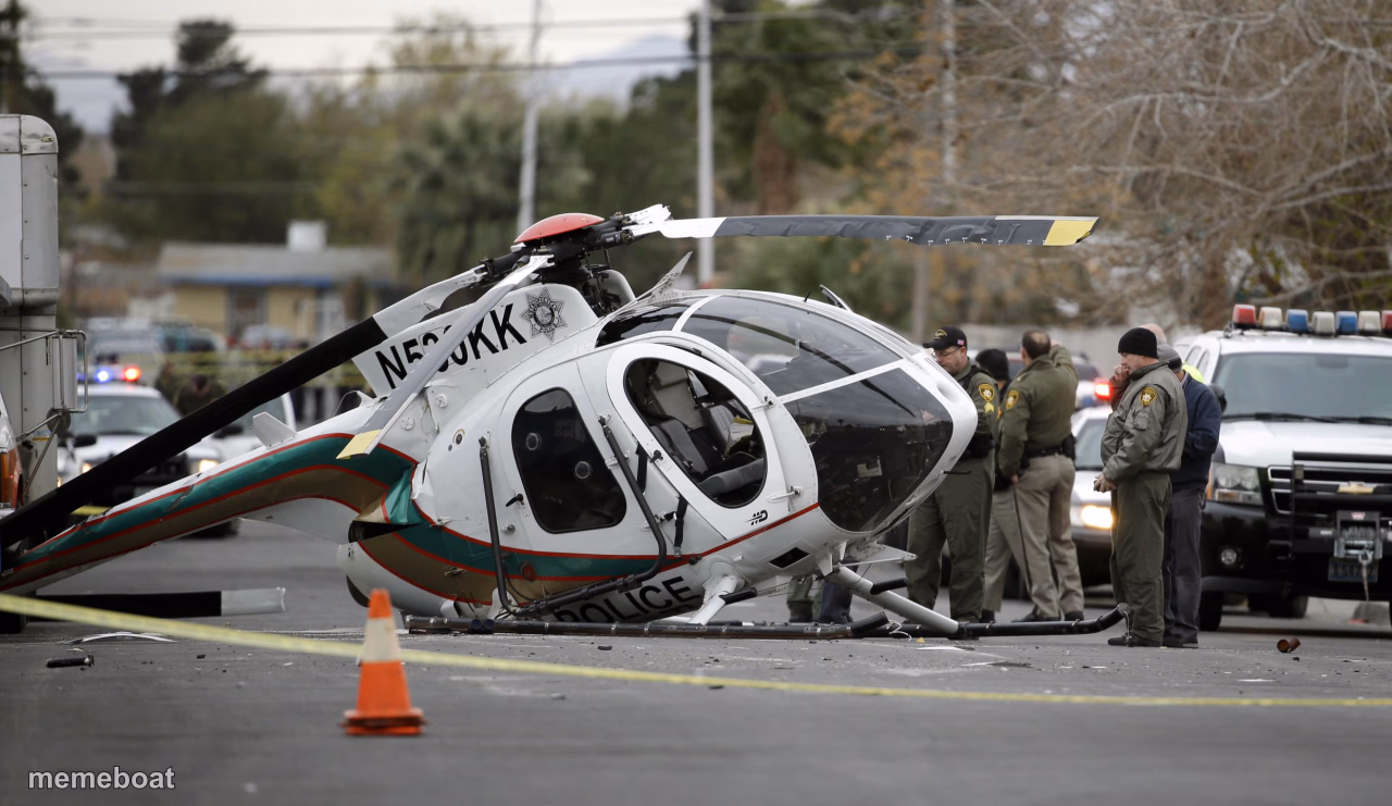 Helicopter crash - meme generator image preview