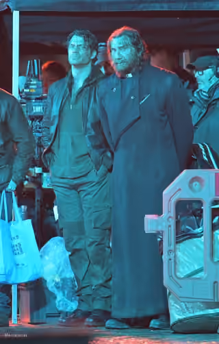 Henry Cavill and Dave Bautista Stern