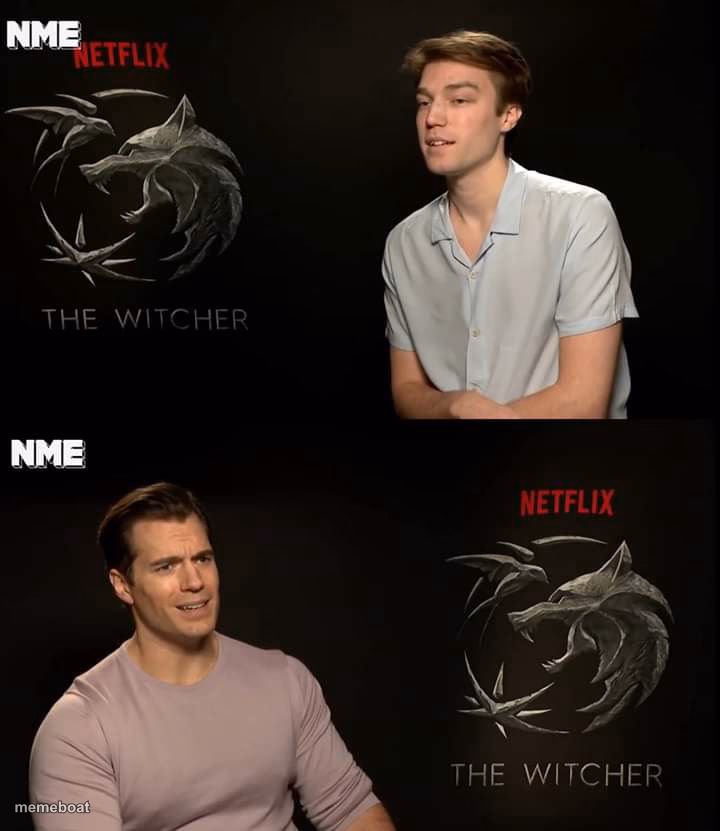 Henry Cavill Witcher interview - meme generator image preview