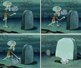 here lies squidward dreams