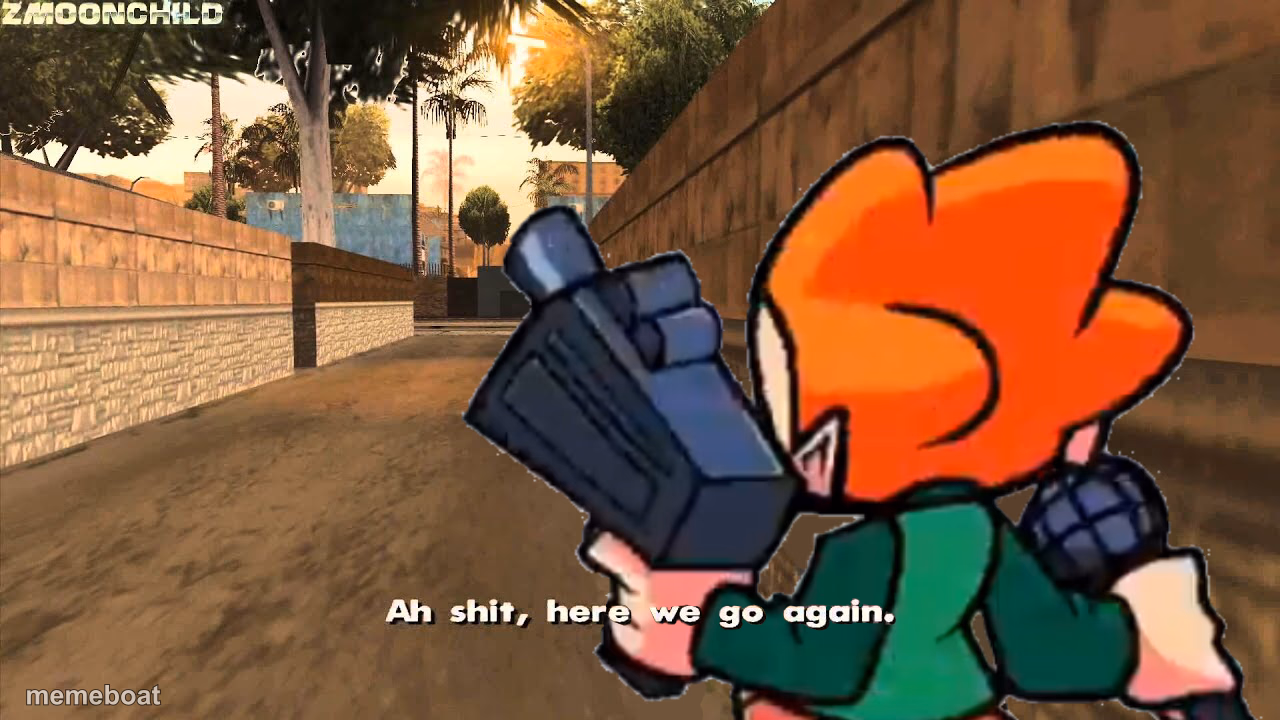 here we go again Pico - meme generator image preview