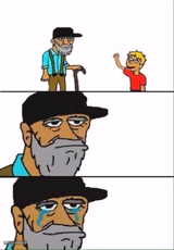Hey grandpa what's this?