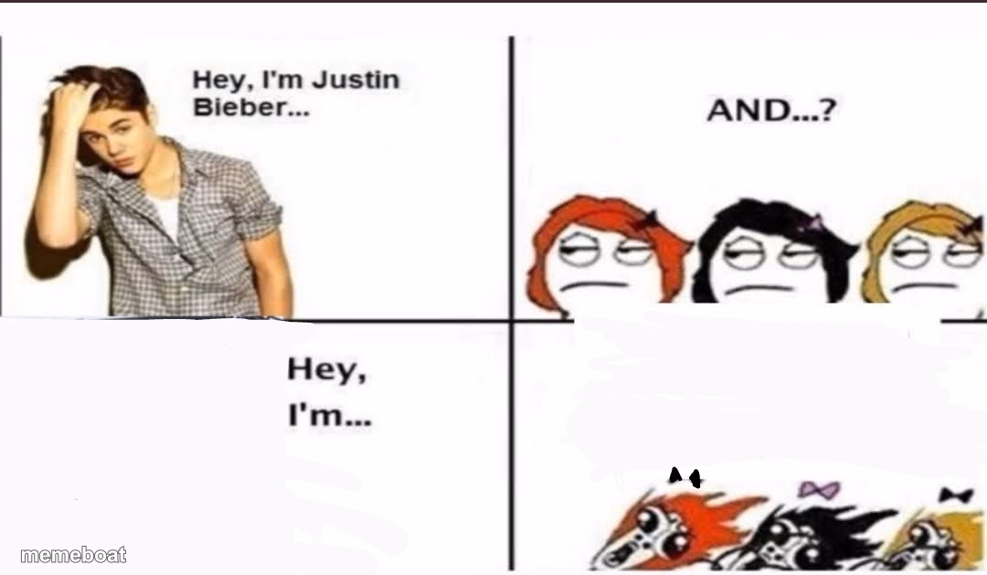 Hey, I'm Justin Bieber - meme generator image preview