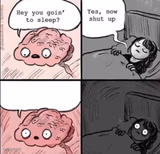 Hey you goin to sleep