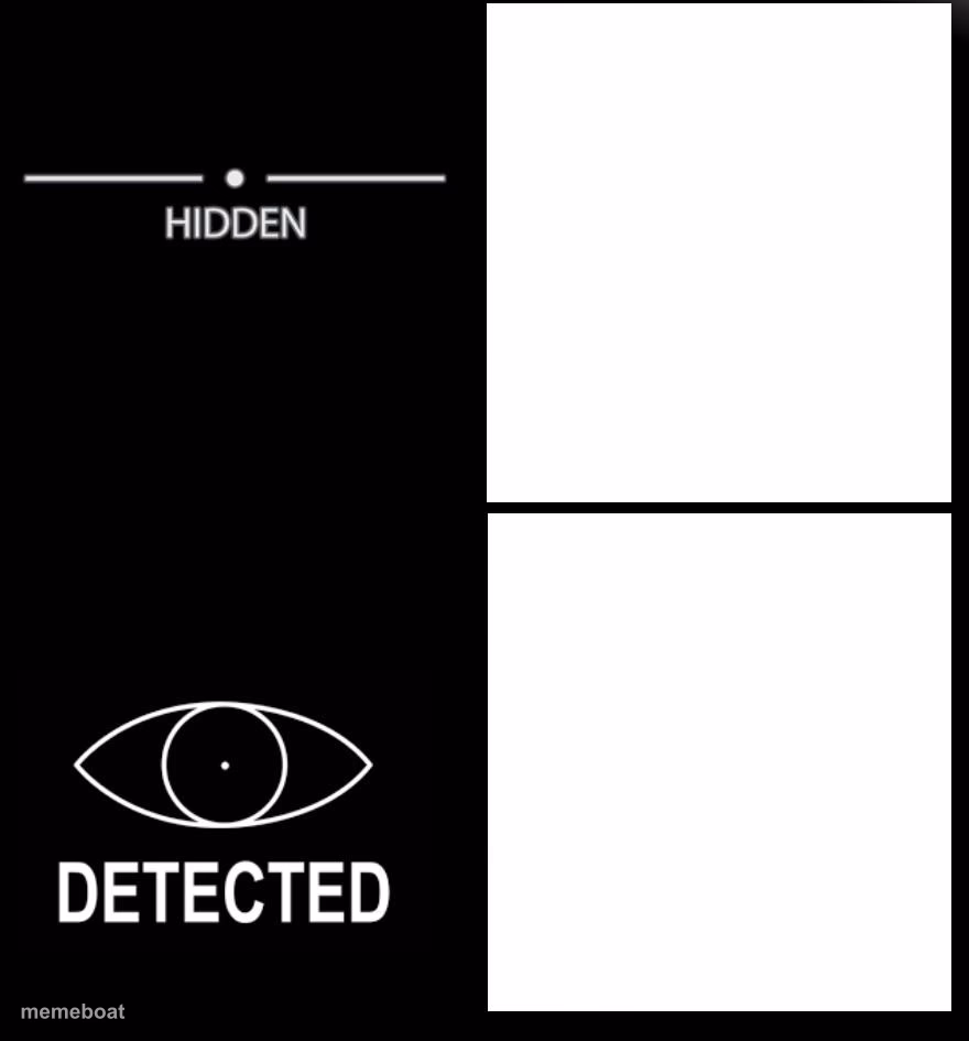 Hidden Detected - meme generator image preview