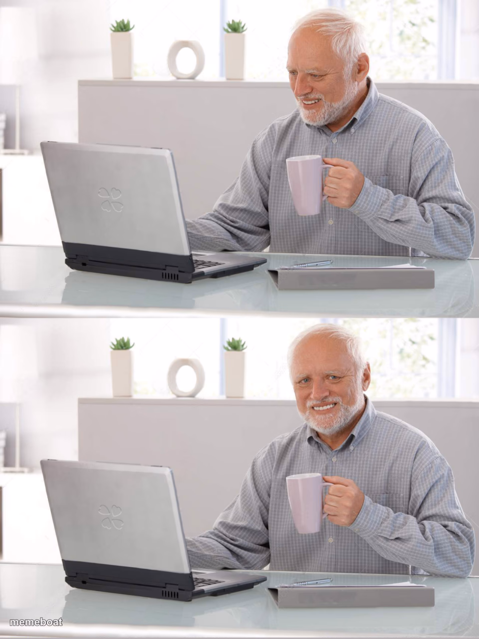 Hide the Pain Harold HD - meme generator image preview