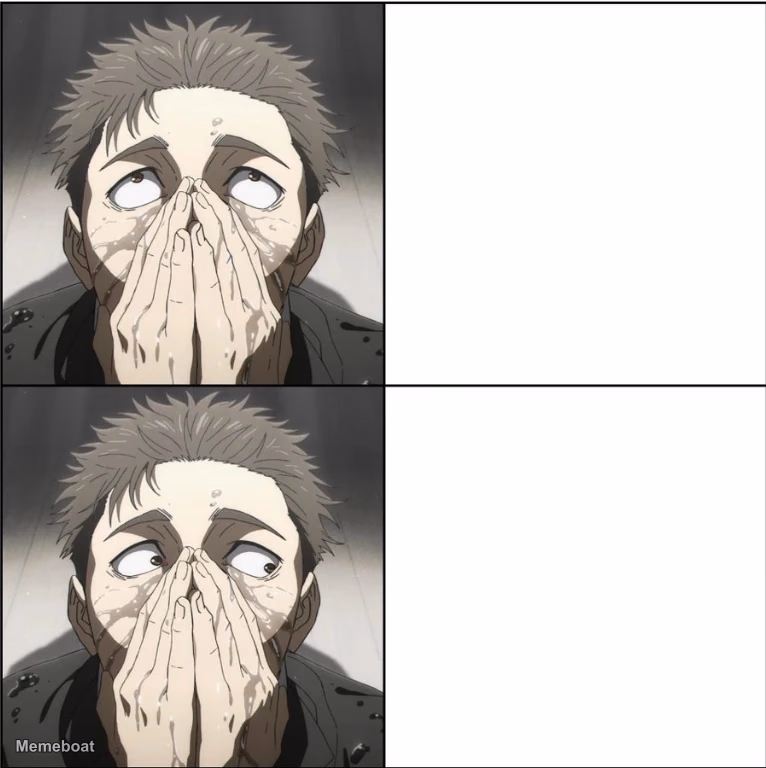 Higuruma O My God JJK Blank - meme generator image preview
