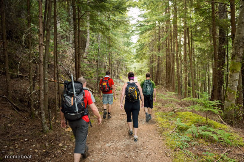 Hiking - meme generator image preview