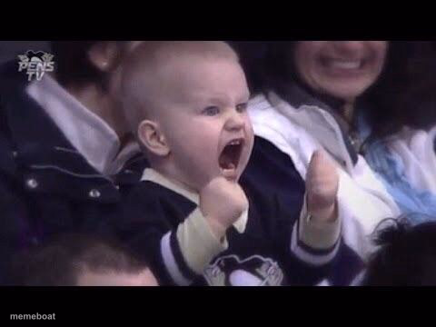 Hockey baby - meme generator image preview