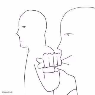 Holding Someone's Mouth Shut
