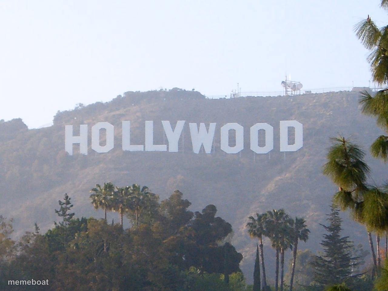 hollywood sign - meme generator image preview