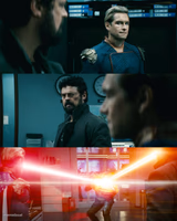 Homelander and Butcher VS Soilderboy