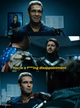 Homelander Solider Boy Disappointment