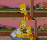 Homer and Bart worst day so far